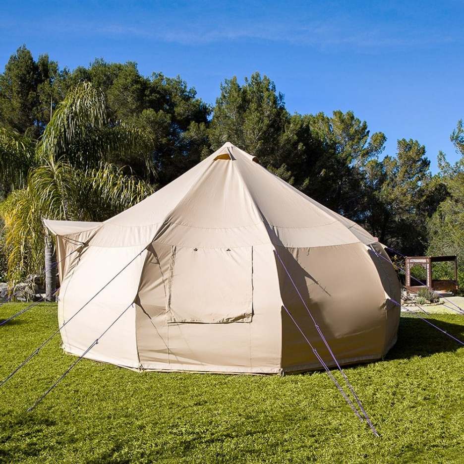 4m Luna Bell Tent - Canvas Lite 200
