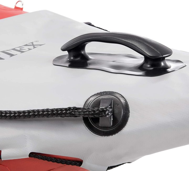 Intex Excursion Pro Kayak, Professional Series Inflatable Fishing Kayak, K2: 2-Person, Red