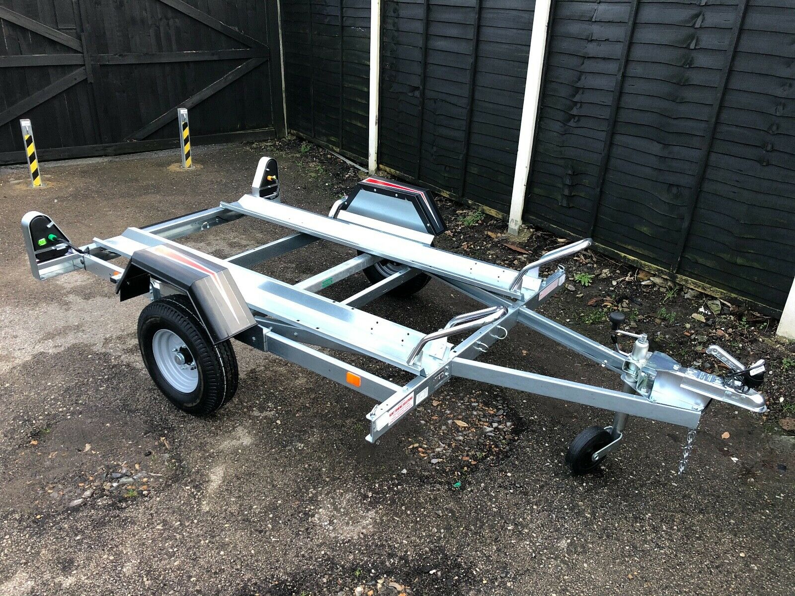  Brand New Erde CH451 Double Double Motorcycle Bike Motorcycle Trailer