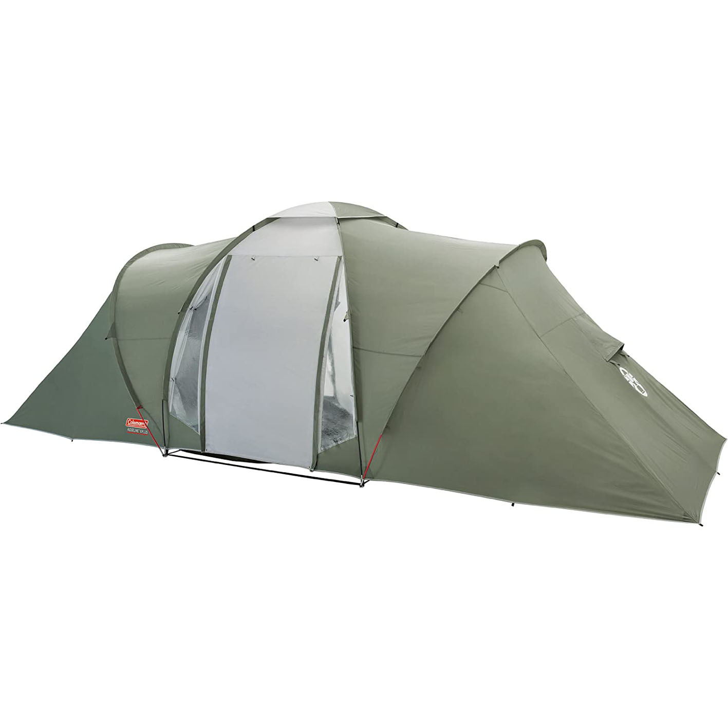 Coleman Tent Ridgeline 4 Plus, 4 Man Tent, 4 People Vis-A-Vis Tunnel Tent, Camping Tent, Dome Tent with Sun Roof, Waterproof HH 3.000 mm