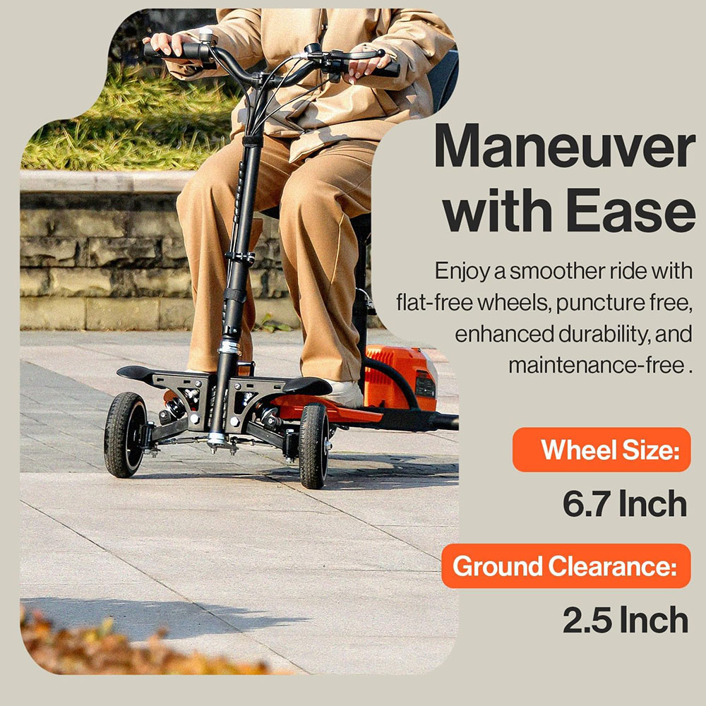 SuperHandy Passport Pro Electric Scooter - Foldable Aluminum Frame