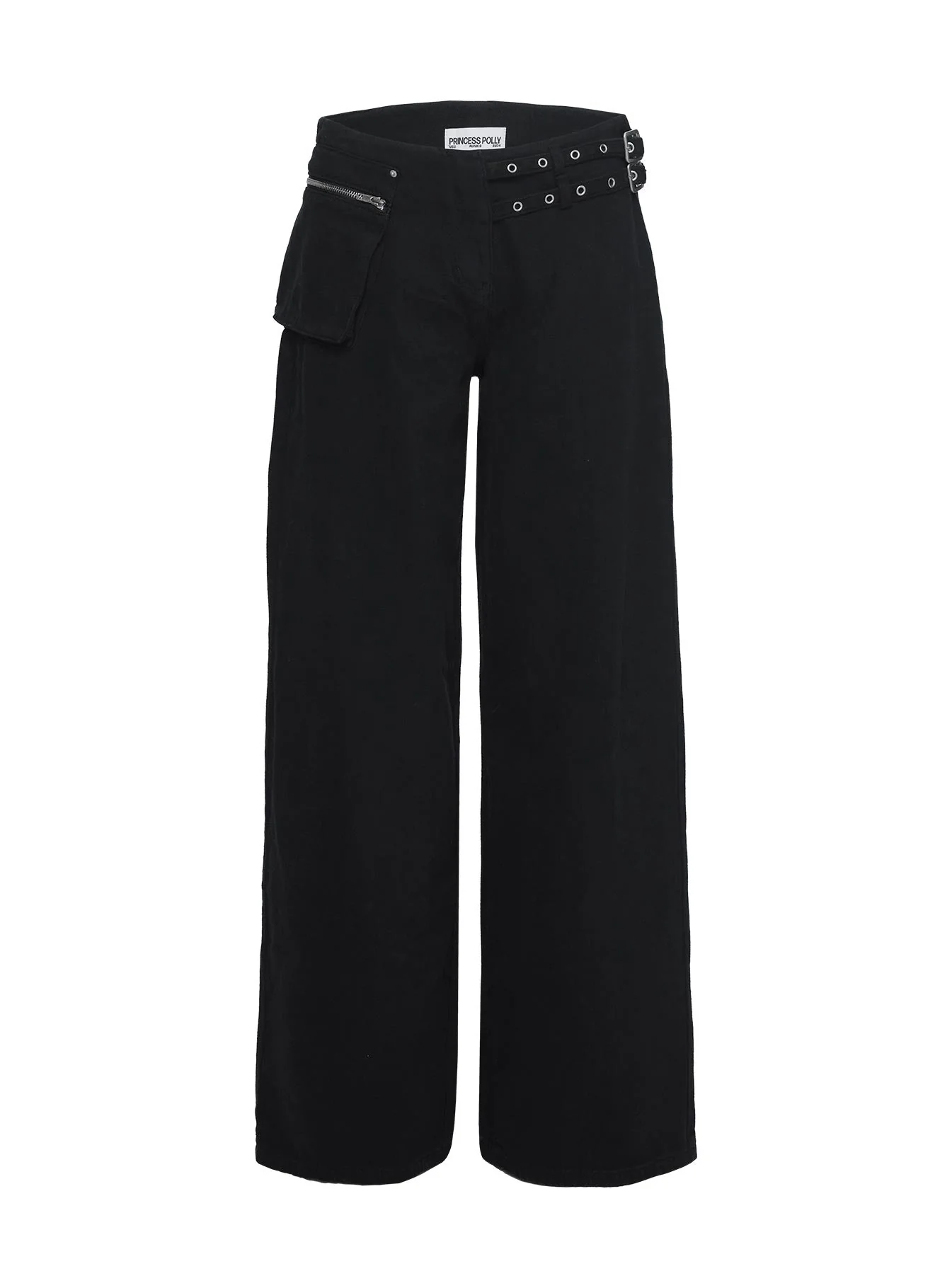 Paltrow Cargo Jeans Black