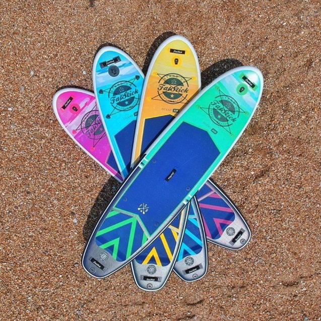 PURE ART 10’6 INFLATABLE PADDLE BOARD SUP PACKAGE