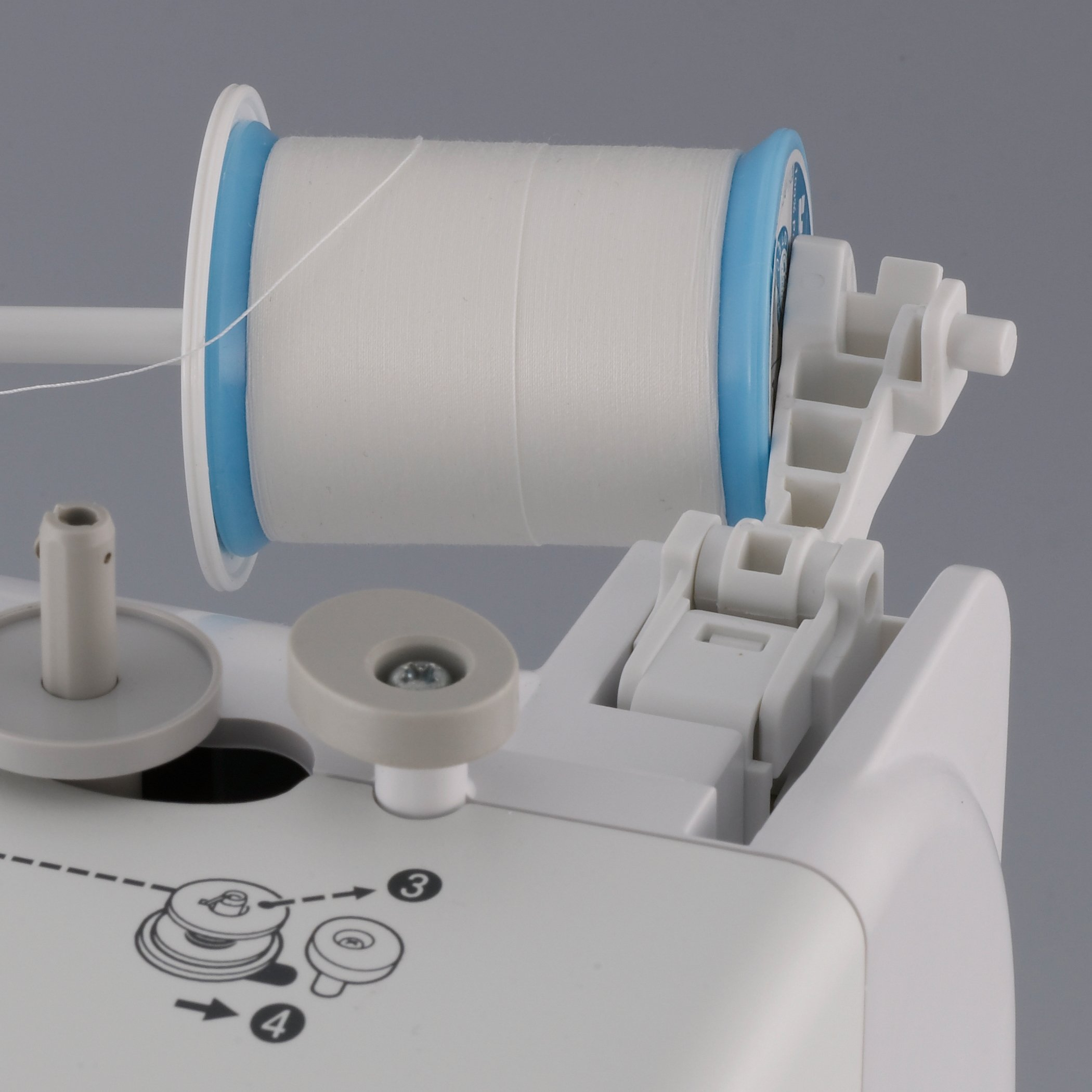 Brother Sewing Machine, CS5055PRW, Project Runway, 50 Built-in Stitches, LCD Display, 7 Included Sewing Feet