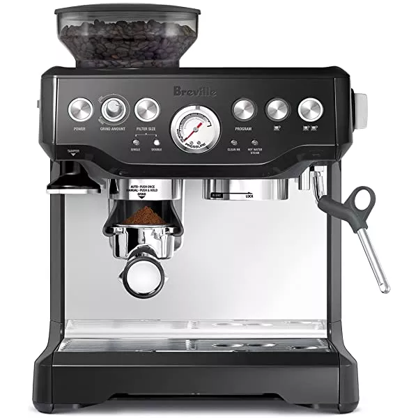 Breville BES870XL Barista Express Espresso Machine, Brushed Stainless Steel