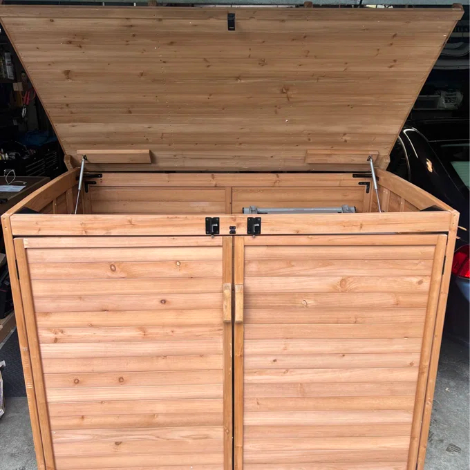 【Storage Shed】Large Horizontal Refuse Storage Shed